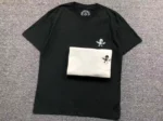 Foti Flower Cross White & Black T-Shirt - Image 3