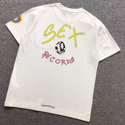 M Boy’s X Records White & Black T-Shirt