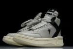 Turbowpn Mid Oyster Black Sneakers - Image 4