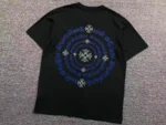 Circular Typography White & Black T-Shirt - Image 5