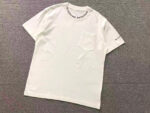 Typography Collar White & Black T-Shirt - Image 4