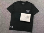 Circular Typography White & Black T-Shirt - Image 3