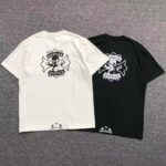 Foti Flower Cross White & Black T-Shirt - Image 2