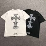 Foti X Yungblud White & Black Graphic T-Shirt - Image 2
