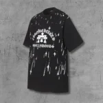 Falling Star Cross Black T-Shirt - Image 2