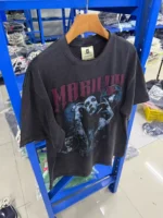 Marilyn Manson Streetwear Graphic T-Shirt - Image 4