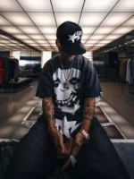 SNT MXXXXXX Oversized Graphic T-Shirt - Image 4