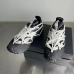 Trailgrip Megalace Black Sneakers - Image 2
