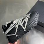 Trailgrip Megalace Black Sneakers - Image 4