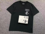 Colored Foti Skeletons Black & White T-Shirt - Image 3