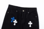 chrome hearts blue cross patch jeans black 219941 d5e55aa6 69a8 4678 8dc0 487c7f66d824