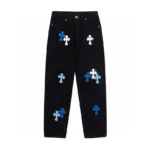 chrome hearts blue cross patch jeans black 852921 869eb56c 958e 4773 baa8 7facae34bba4