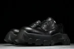 Lido Lace Up Bozo Tractor Black Boots - Image 4