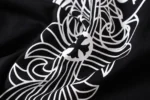 Ornate Cross Graphic Black T-Shirt - Image 6
