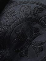 Tonal Horseshoe Black T-Shirt - Image 4