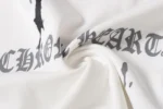 Painted Triple Cross Graphic White T-Shirt - Image 6