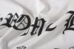 Typography Logo White T-Shirt - Image 5