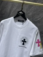 Multicolor Cross Horseshoe White T-Shirt - Image 5