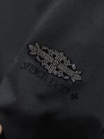 Rhinestone Script Logo Black T-Shirt - Image 6