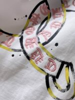 Pink Double Horseshoe White T-Shirt - Image 4