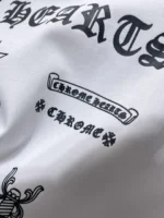 Multi Graphic White T-Shirt - Image 4