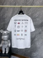 Multi Graphic White T-Shirt - Image 2