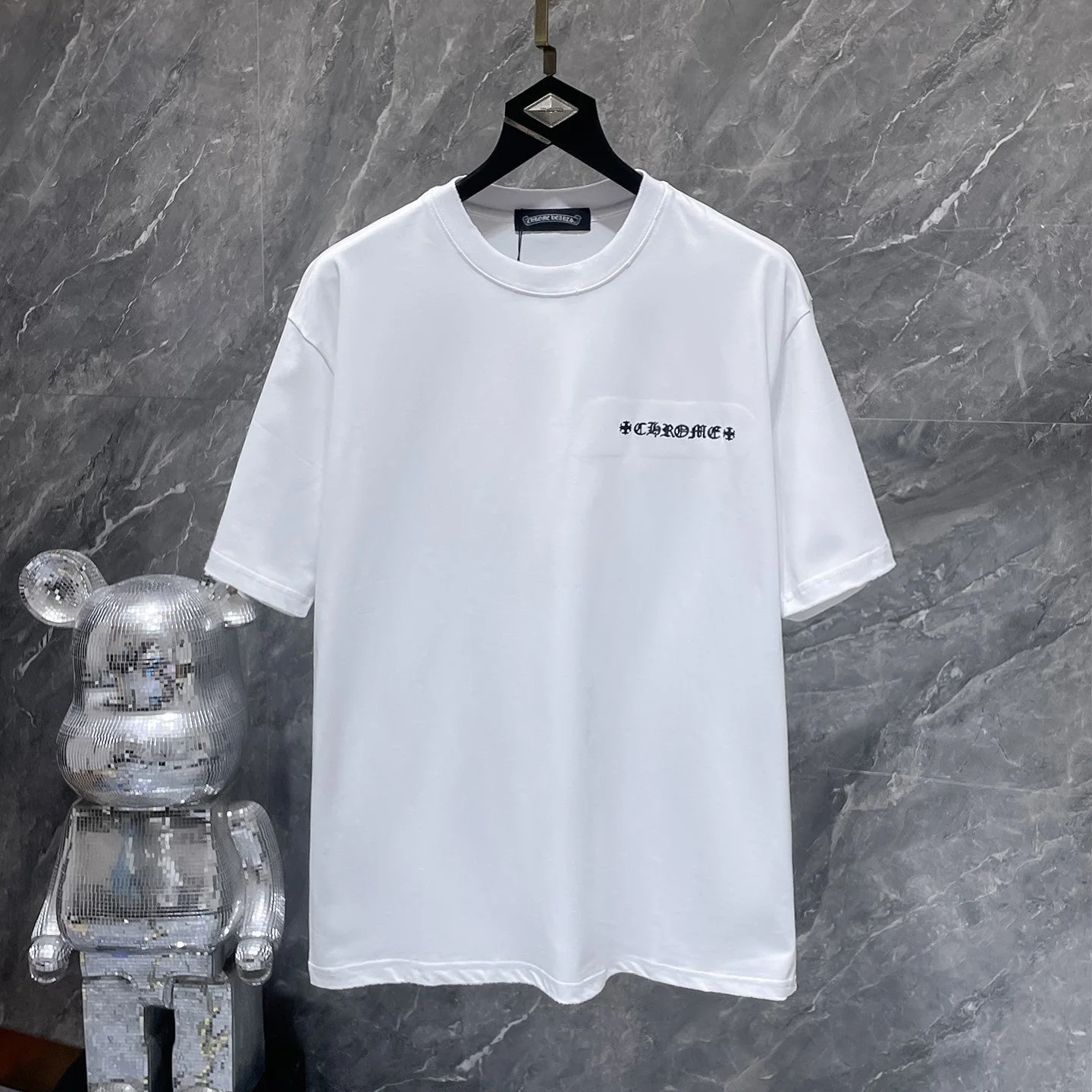 mmexport1774555761723_jpg Multi Graphic White T-Shirt - Image 1