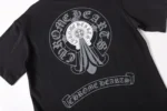 Framed Horseshoe Cross Black T-Shirt - Image 4