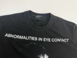 ER Abnormalities In Eye Contact Washed Black T-Shirt - Image 4