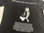 ER Abnormalities In Eye Contact Washed Black T-Shirt - Image 5