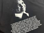 ER Abnormalities In Eye Contact Washed Black T-Shirt - Image 6