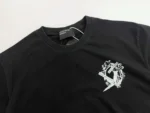ER Un Secret Blue Graphic Black T-Shirt - Image 5