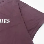 ER Classic Typography Logo Purple T-Shirt - Image 6