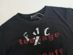 ER Teenage Snuff Film Washed Black T-Shirt - Image 4