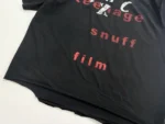 ER Teenage Snuff Film Washed Black T-Shirt - Image 6
