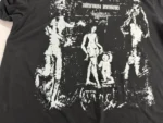 ER Vestiaire Pour Dames Washed Black T-Shirt - Image 4