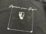 ER Vestiaire Pour Dames Washed Black T-Shirt - Image 6