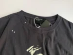 ER Distressed Nietzsche Faded Brown T-Shirt - Image 4