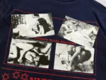 ER Star Logo Navy Blue T-Shirt - Image 4
