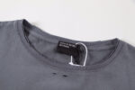 ER Distressed Logo Gray T-Shirt - Image 3