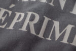 ER Distressed Logo Gray T-Shirt - Image 4