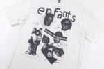 ER Portrait Collage White T-Shirt - Image 3