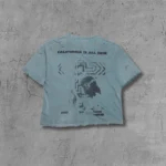 ER Reference To The Reverend Faded Blue T-Shirt - Image 2