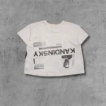 ER Inverted Kandinsky White T-Shirt - Image 3
