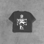 ER Un Secret Washed Black T-Shirt - Image 2