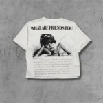 ER Flowers Of Anger White T-Shirt - Image 2