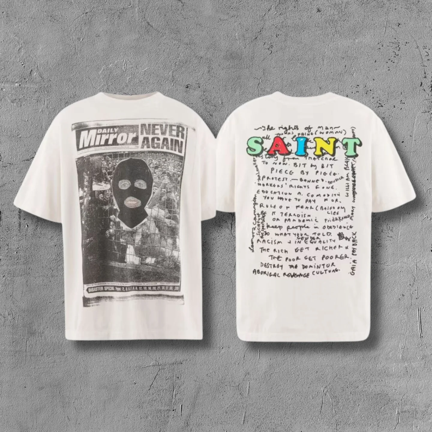 safvv_14 SNT MXXXXXX Oversized Graphic T-Shirt - Image 1
